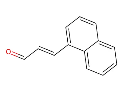 2-Propenal, 3-(1-naphthalenyl)-, (E)- structure