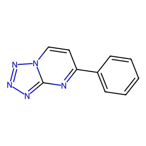 Tetrazolo[1,5-a]pyrimidine, 5-phenyl- structure
