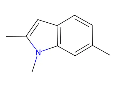 1,2,6-trimethyl-1H-indole structure