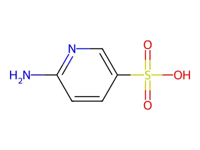 6-Aminopyridine-3-sulfonic acid structure