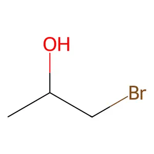 1-Bromo-2-propanol, (-)- structure