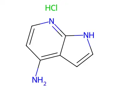 1H-pyrrolo(2,3-b)pyridin-4-amine structure