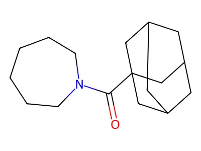1-Adamantyl(azepan-1-yl)methanone structure