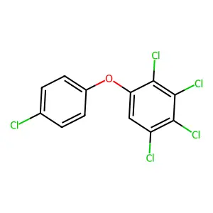 2,3,4,4',5-Pentachlorodiphenyl ether structure