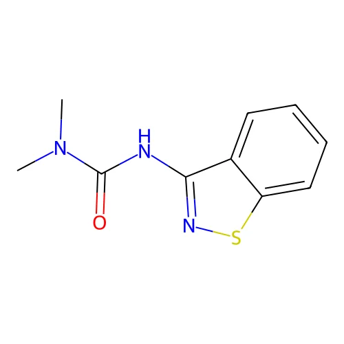 3-(1,2-Benzothiazol-3-yl)-1,1-dimethylurea structure