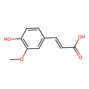3-(4-Hydroxy-3-Methoxyphenyl)Prop-2-Enoic Acid structure
