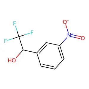 (1R)-2,2,2-trifluoro-1-(3-nitrophenyl)ethan-1-ol structure