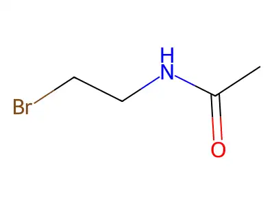 N-(2-bromoethyl)acetamide structure