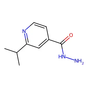 2-Isopropylisonicotinic acid hydrazide structure