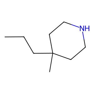 Piperidine, 4-methyl-4-propyl- structure