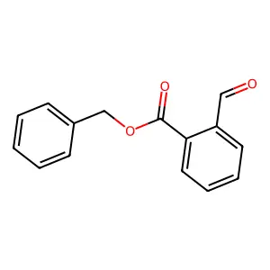 Benzyl 2-formylbenzoate structure