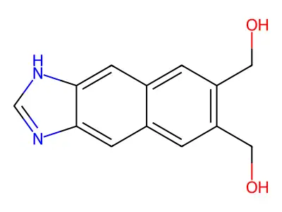 1H-Naphth[2,3-d]imidazole-6,7-dimethanol structure