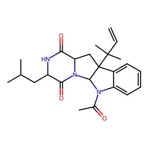 Verrucofortine structure