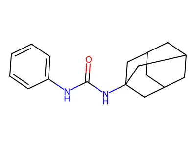 1-Adamantan-1-yl-3-phenyl-urea structure