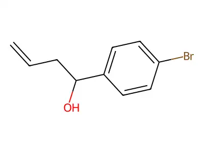 1-(4-Bromophenyl)but-3-en-1-ol structure