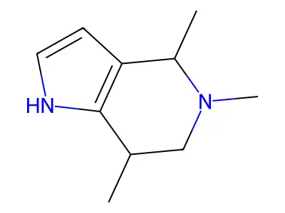 4,5,7-Trimethyl-4,5,6,7-tetrahydro-1H-pyrrolo[3,2-c]pyridine structure