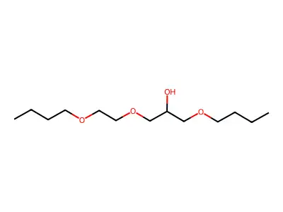 1-Butoxy-3-(2-butoxyethoxy)propan-2-ol structure