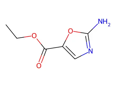 Ethyl 2-amino-1,3-oxazole-5-carboxylate structure