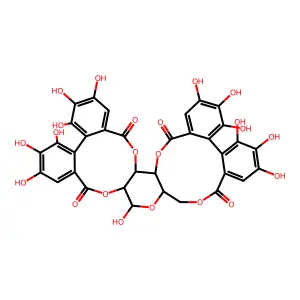 Pedunculagin I structure