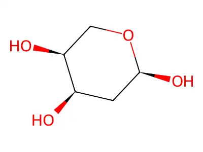 2-Deoxy-L-arabinose structure