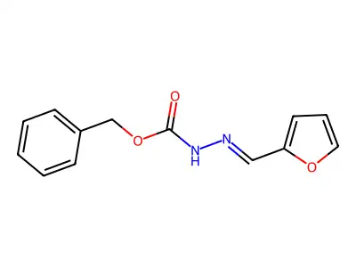 benzyl N-(furan-2-ylmethylideneamino)carbamate structure