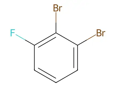 1,2-Dibromo-3-fluorobenzene structure