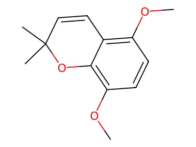 5,8-Dimethoxy-2,2-dimethyl-2h-chromene structure