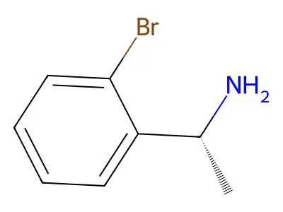 (R)-1-(2-Bromophenyl)ethanamine structure