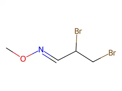 2,3-dibromo-N-methoxypropan-1-imine structure