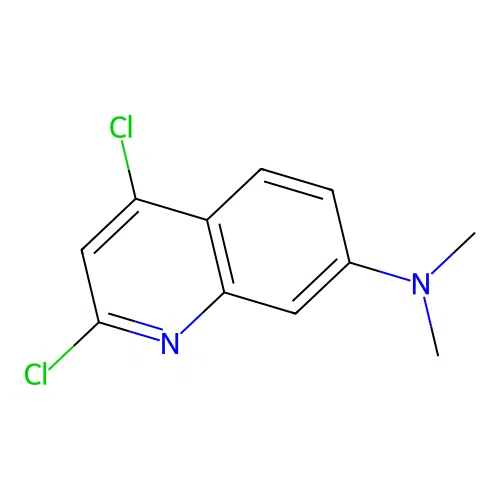 2,4-dichloro-N,N-dimethylquinolin-7-amine structure