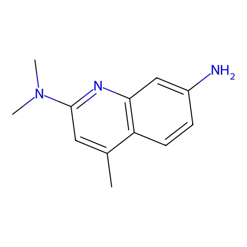 N2,N2,4-trimethylquinoline-2,7-diamine structure