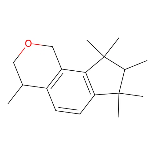 1,3,4,7,8,9-Hexahydro-4,7,7,8,9,9-hexamethylcyclopenta[h]-2-benzopyran structure