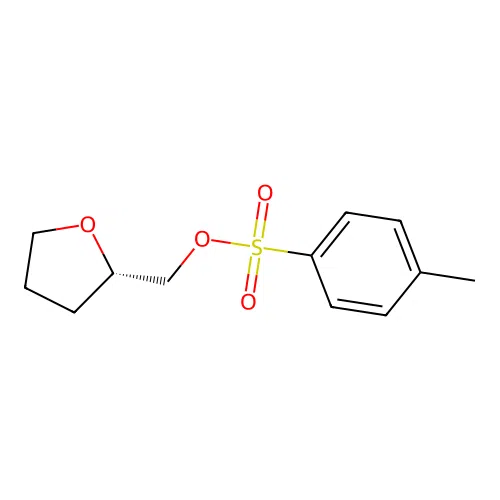 [(2S)-oxolan-2-yl]methyl 4-methylbenzene-1-sulfonate structure