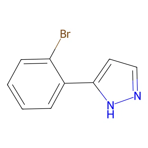 3-(2-Bromophenyl)pyrazole structure