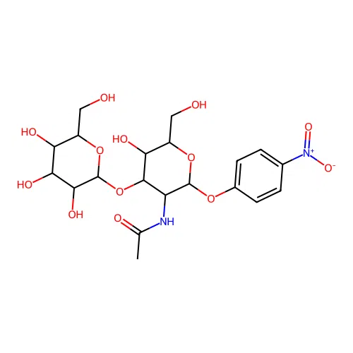 Gal beta(1-3)GlcNAc-beta-pNP structure