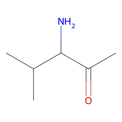 3-Amino-4-methylpentan-2-one structure
