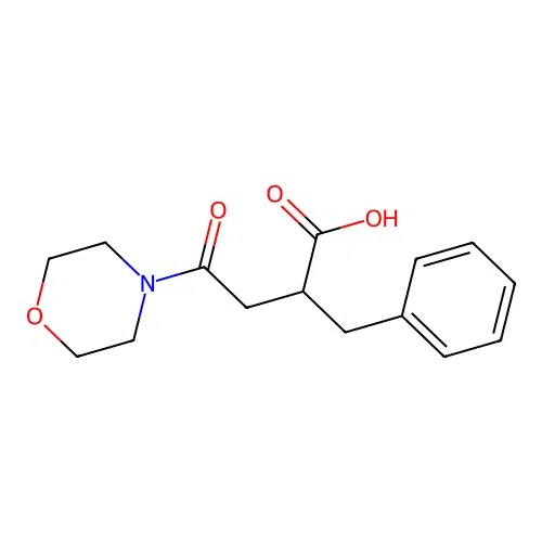 gamma-Oxo-alpha-(phenylmethyl)-4-morpholinebutanoic acid structure