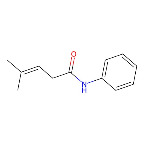 3-Pentenamide, 4-methyl-N-phenyl- structure