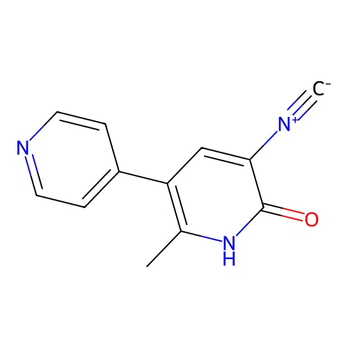 5-Isocyano-2-methyl-[3,4'-bipyridin]-6(1H)-one structure