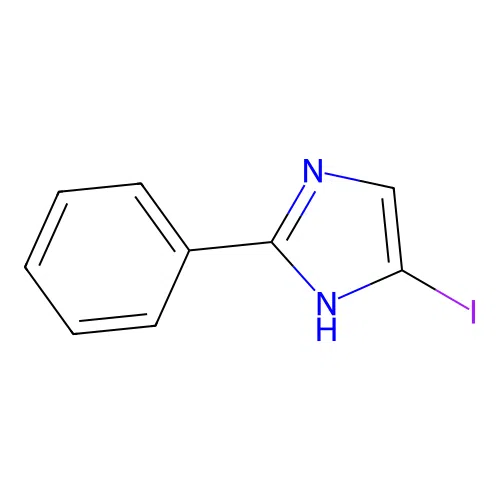 1H-Imidazole, 4-iodo-2-phenyl- structure