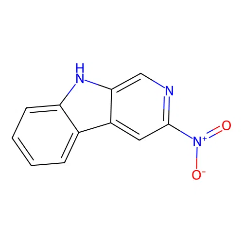 3-nitro-9H-pyrido[3,4-b]indole structure