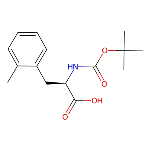 Boc-2-methyl-D-phenylalanine structure