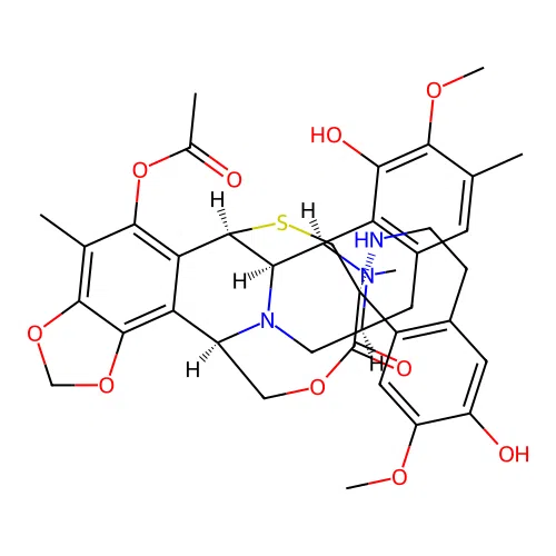 Ecteinascidin 745 structure