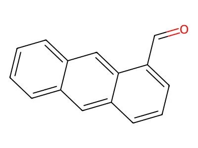 Anthracenecarboxaldehyde structure