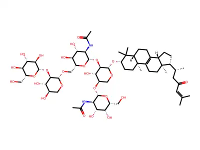 Sarasinoside B1 structure