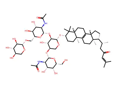 Sarasinoside C1 structure