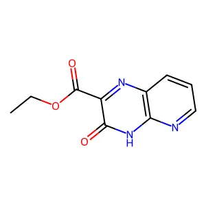 Ethyl 3-oxo-3,4-dihydropyrido[2,3-b]pyrazine-2-carboxylate structure