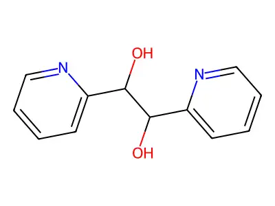 1,2-Dipyridin-2-ylethane-1,2-diol structure