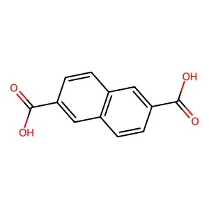 2,6-Naphthalenedicarboxylic acid structure