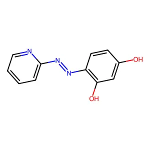 4-(2-Pyridylazo)resorcinol structure